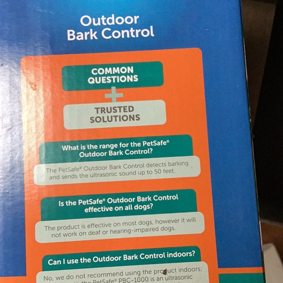 Pet safe outdoor bark control - Picture 3 of 3